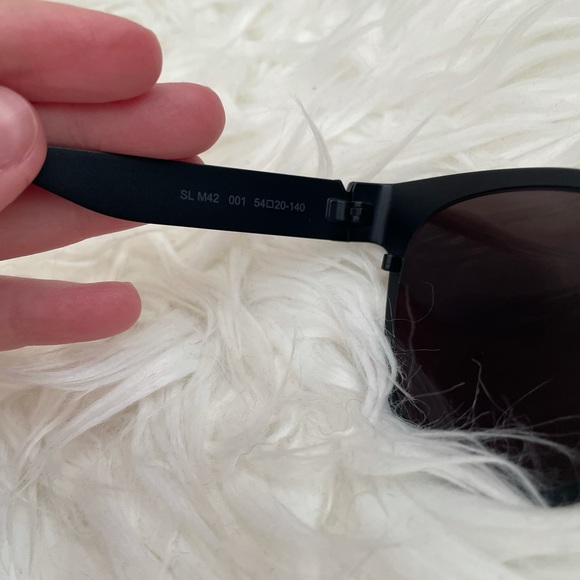 YSL 54mm round metal sunglasses main image 7
